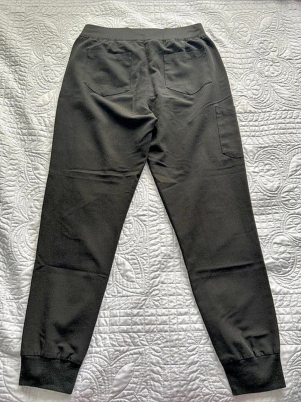 Mandala Scrub Joggers Black Jogger Pants Size Small
